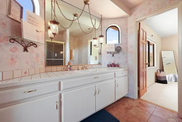 a view of a outdoor space with mountain view