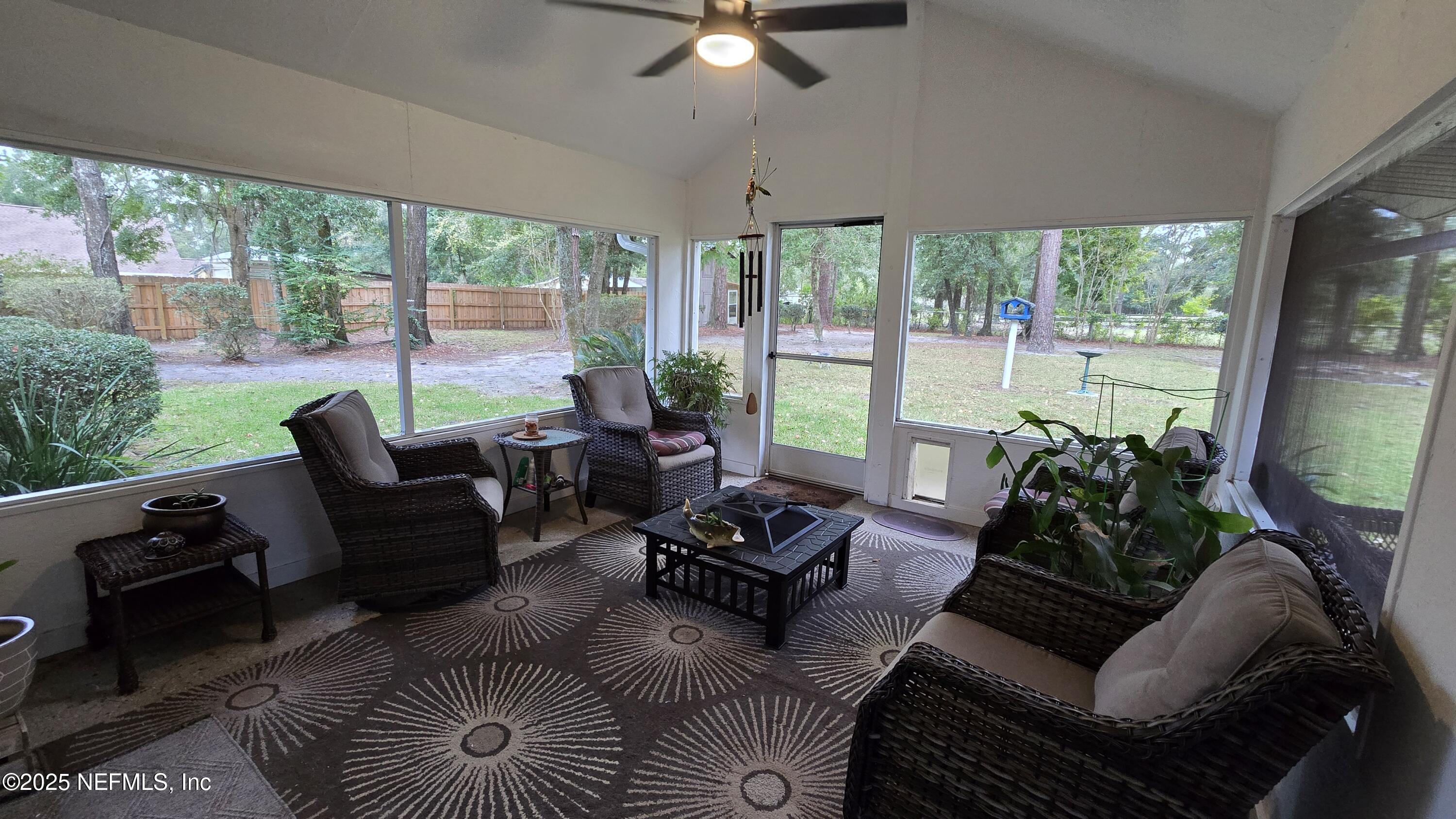 12984 92nd Street Live Oak, FL 32060 - Photo 26 of 32 a living room with furniture and a floor to ceiling window