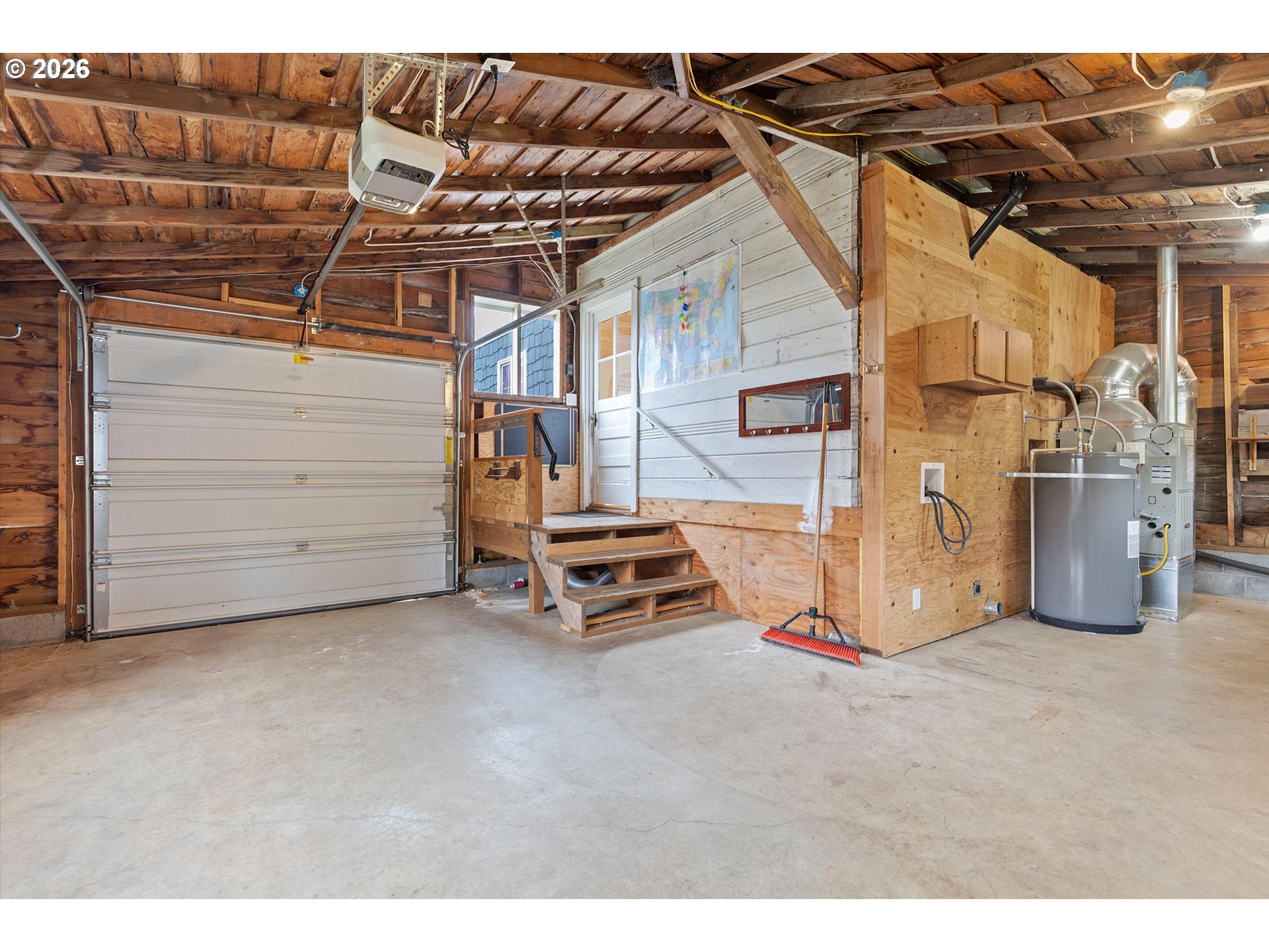 5093 Northeast 49th Street Neotsu, OR 97364 - Photo 27 of 36 a view of a room with wooden walls
