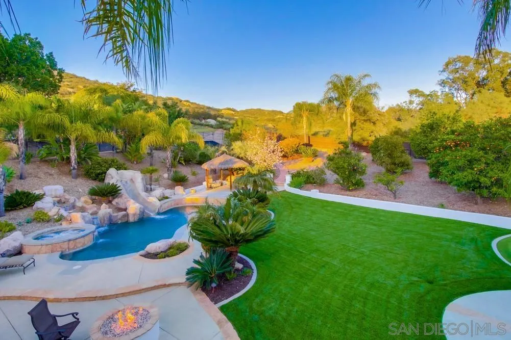 14399 Blue Sage Road Poway, CA 92064 - Photo 42 of 70 a view of a backyard with plants