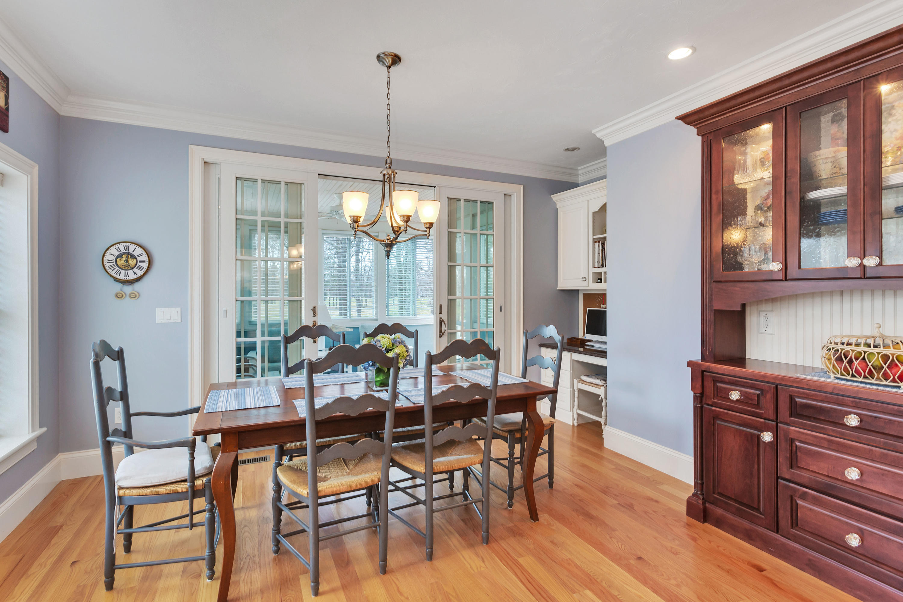 10 Open Space Drive Sandwich, MA 02563 - Photo 17 of 49 a view of a dining room with furniture window and outside view