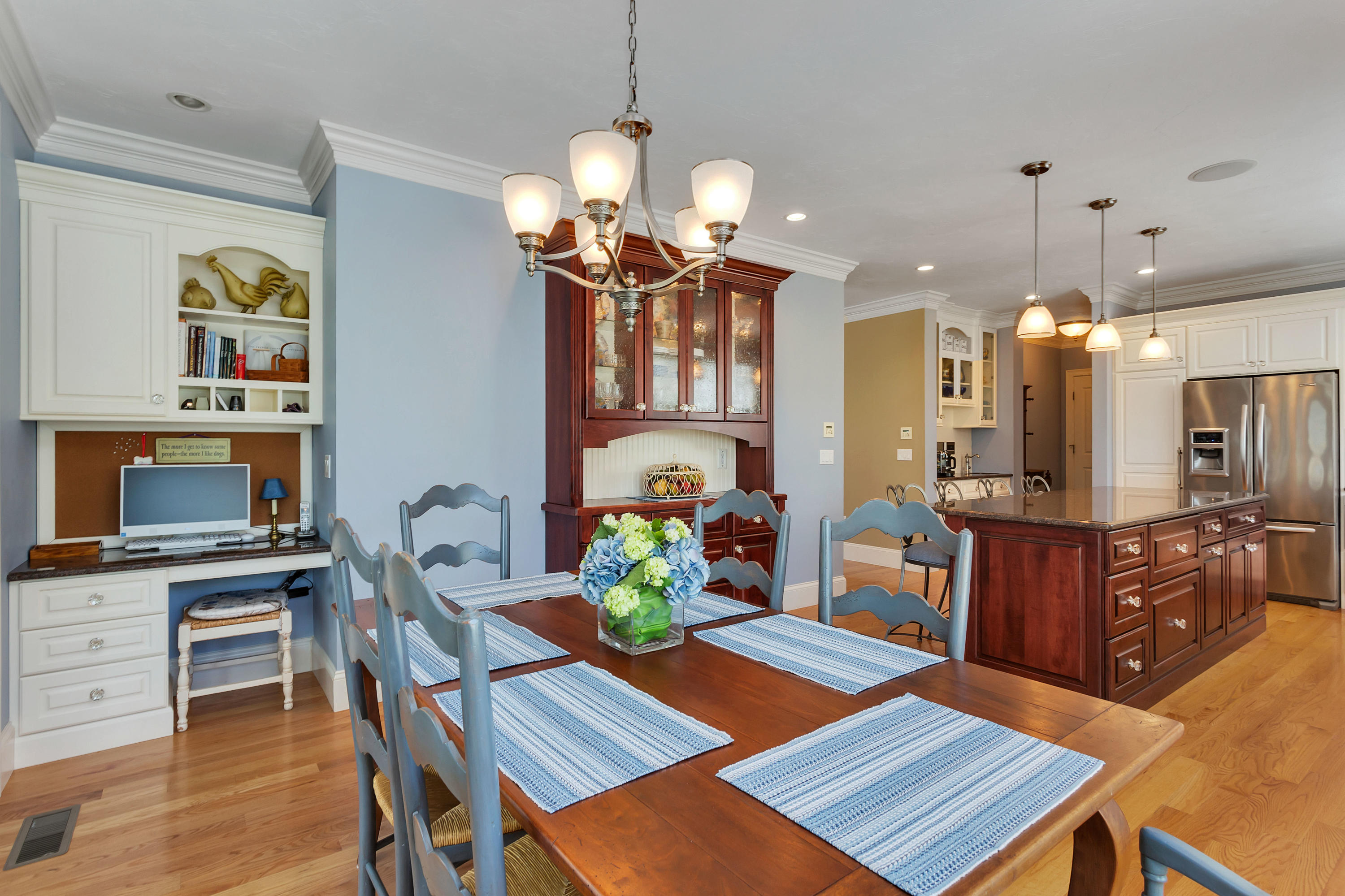10 Open Space Drive Sandwich, MA 02563 - Photo 20 of 49 a view of a dining room with furniture and wooden floor