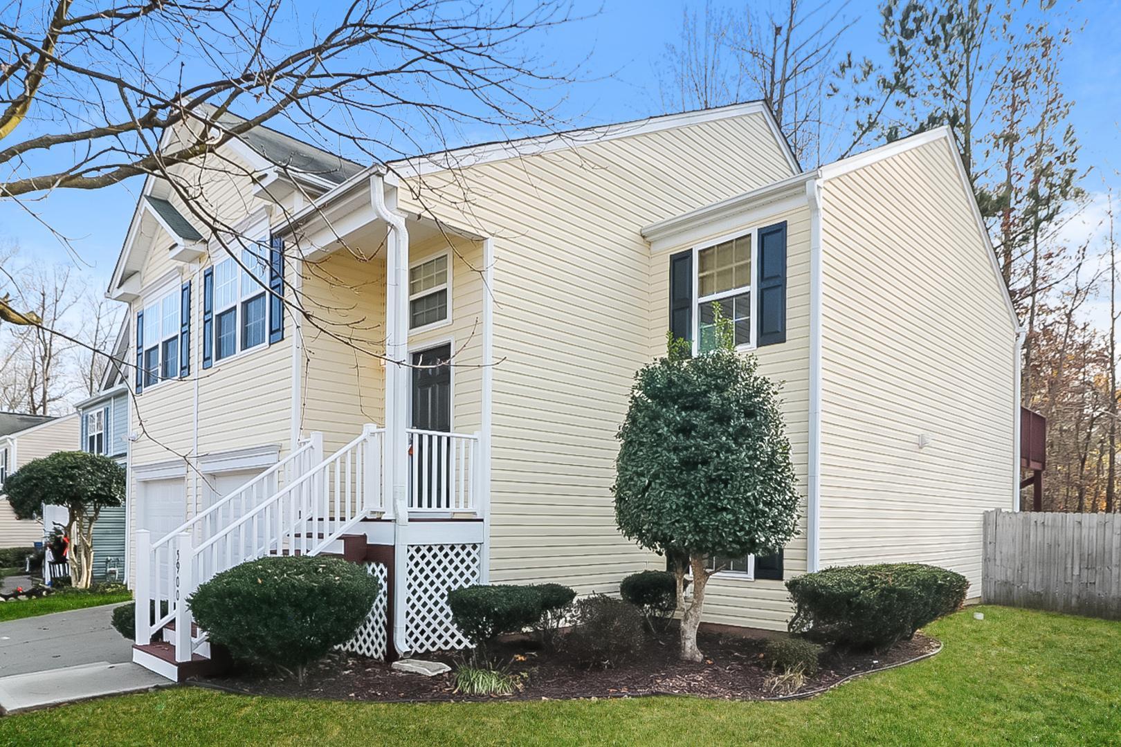 5900 Wessel Way Raleigh, NC 27610 - Photo 4 of 17 a front view of a house with garden