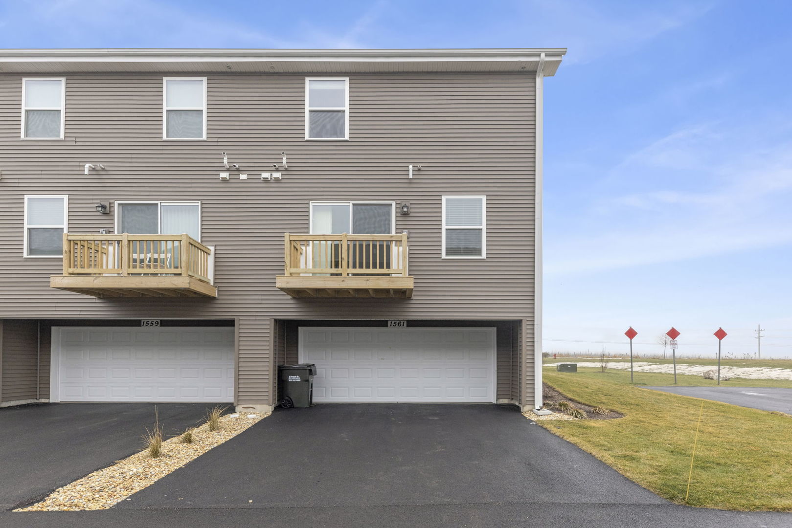 1561 Sequoia Way Pingree Grove, IL 60140 - Photo 21 of 25 a front view of house with yard