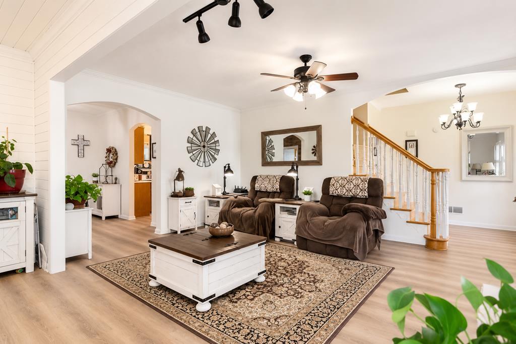 233 Ivy Ridge Ellijay, GA 30536 - Photo 10 of 36 Ai staged (fireplace is slightly different in real