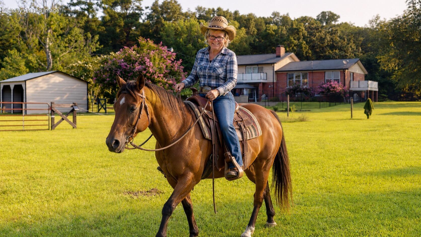 130 Loman Road Sumter, SC 29150 - Photo 102 of 102 AI generated Horse & Rider