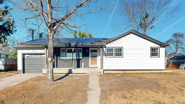 a house with a outdoor space
