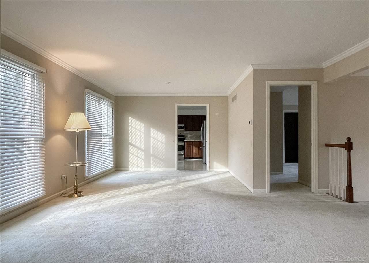 744 Trombley Road Grosse Pointe, MI 48230 - Photo 9 of 32 Open layout: The Living Room is open to the Dining Area, just outside the Kitchen.
