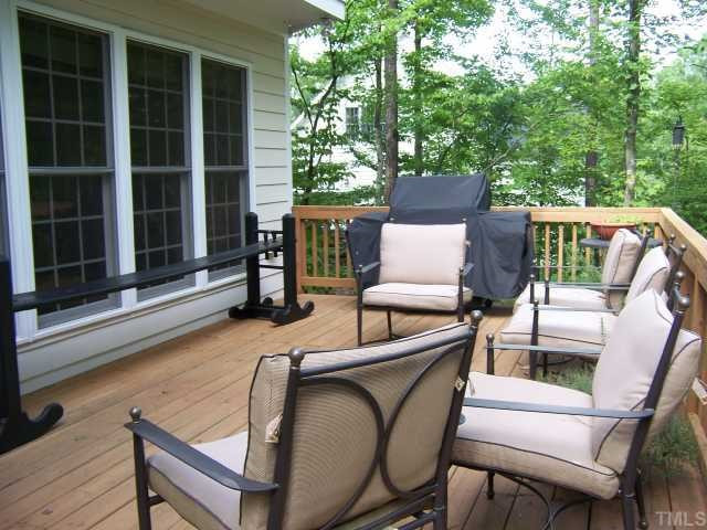 12708 Amoretto Way Raleigh, NC 27613 - Photo 11 of 12 Nice size deck off rear of home over looking private wooded lot. Other