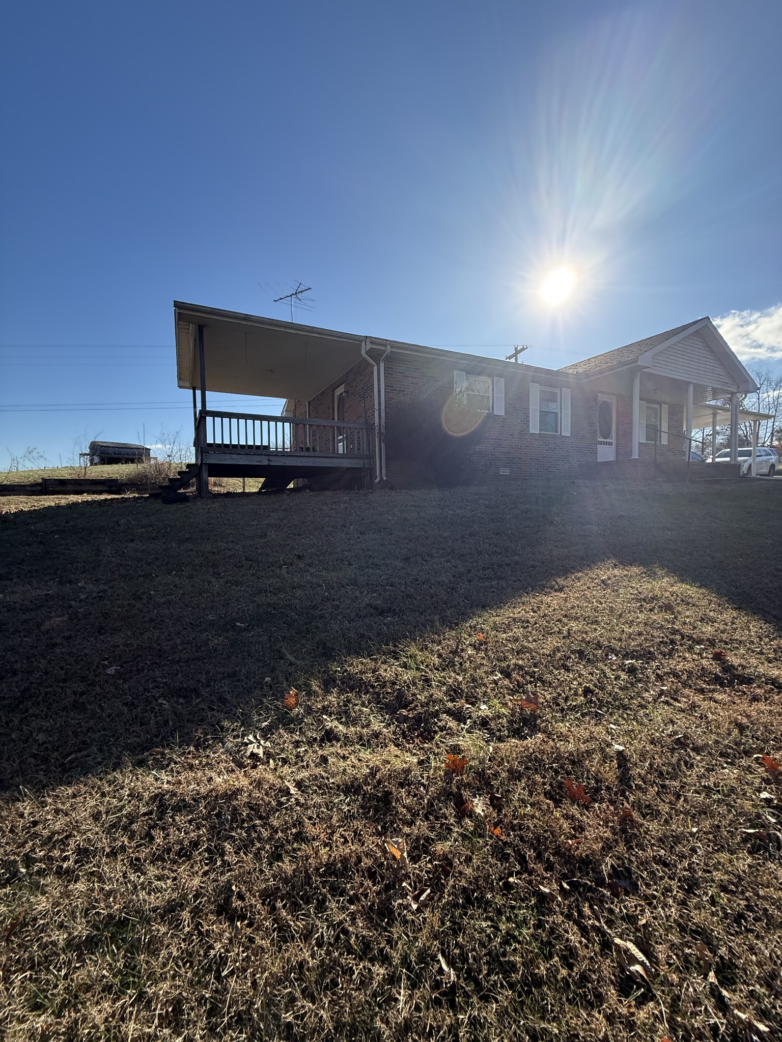 2352 Spring Creek Road Lafayette, TN 37083 - Photo 2 of 11 a view of a backyard of a house