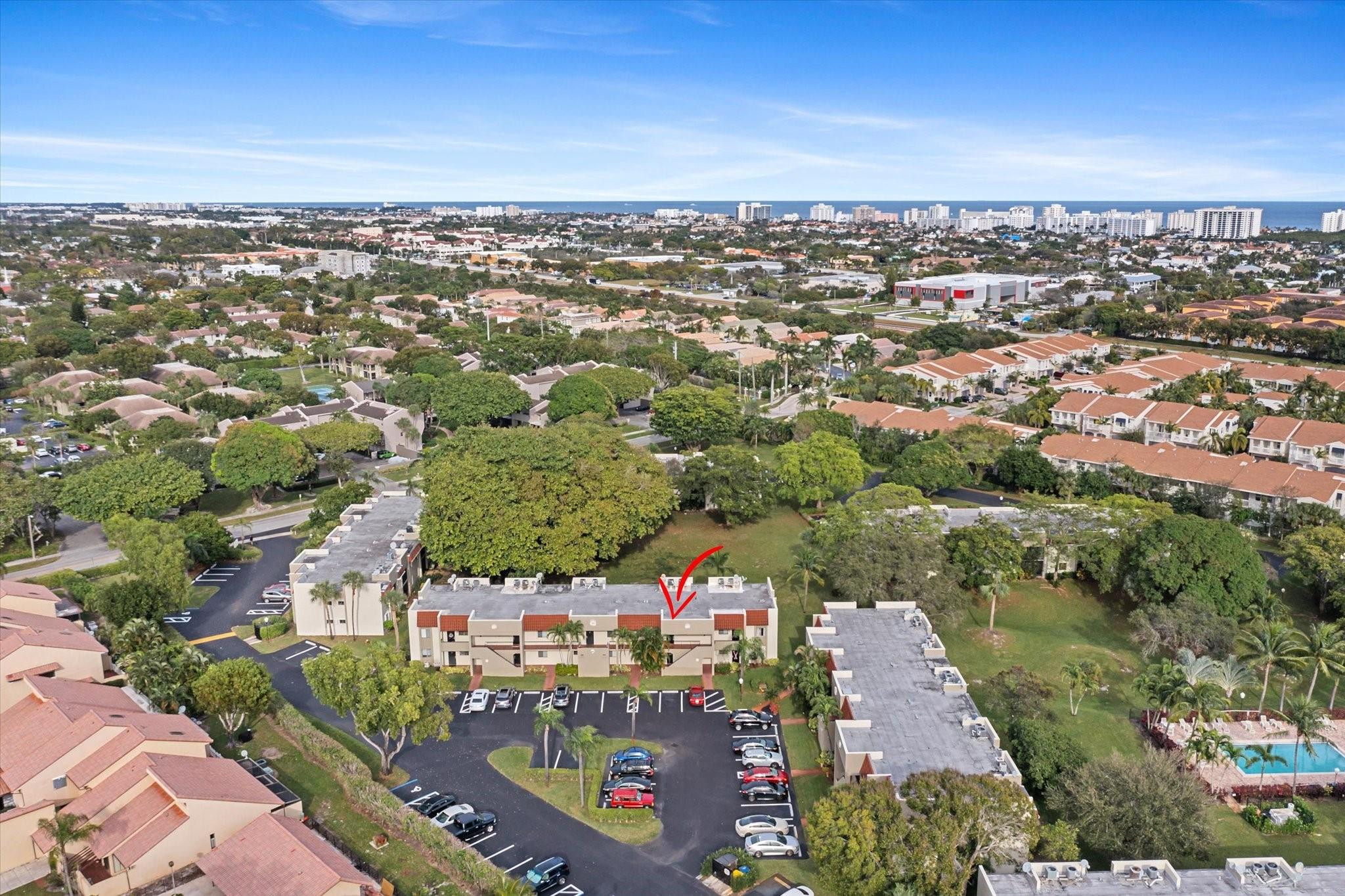 160 Northwest 70th Street, Unit 204 Boca Raton, FL 33487 - Photo 26 of 31 an aerial view of a city