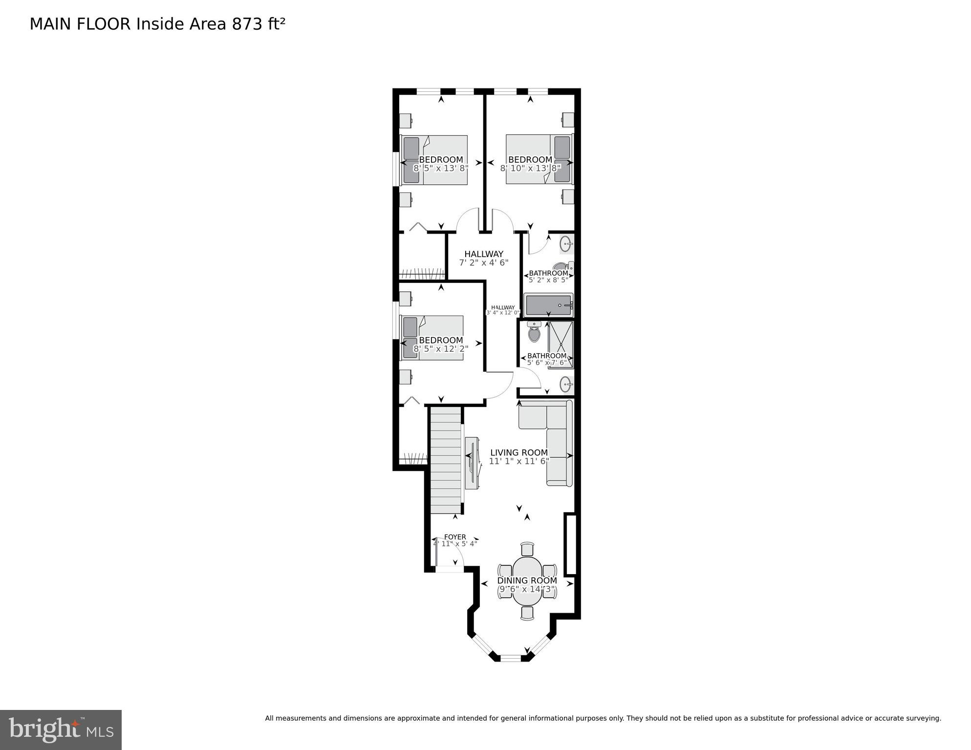 1337 Harvard Street Northwest, Unit 1 Washington, DC 20009 - Photo 19 of 20 a picture of a floor plan