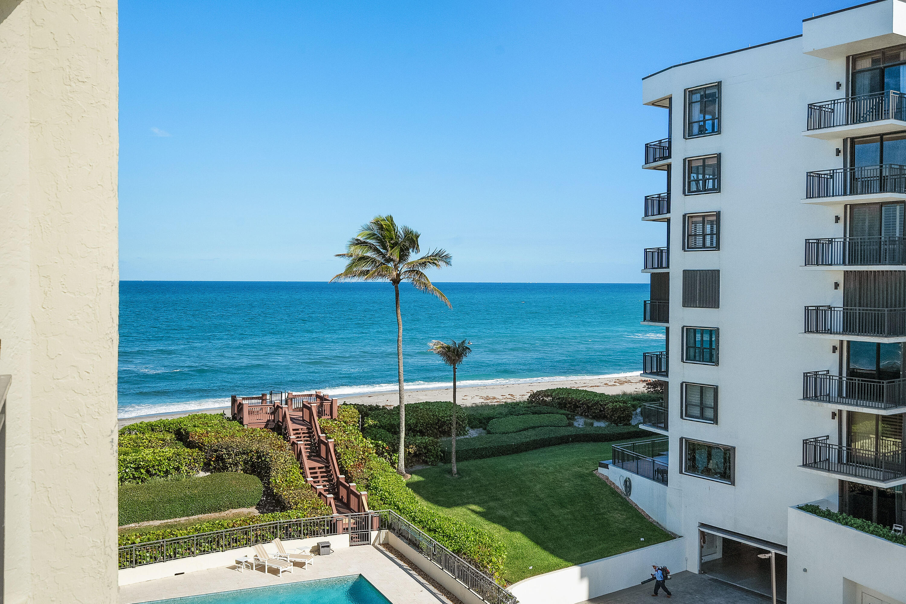 19850 South Beach Road, Unit 5C Jupiter, FL 33469 - Photo 32 of 38 Ocean Views from Den and Primary