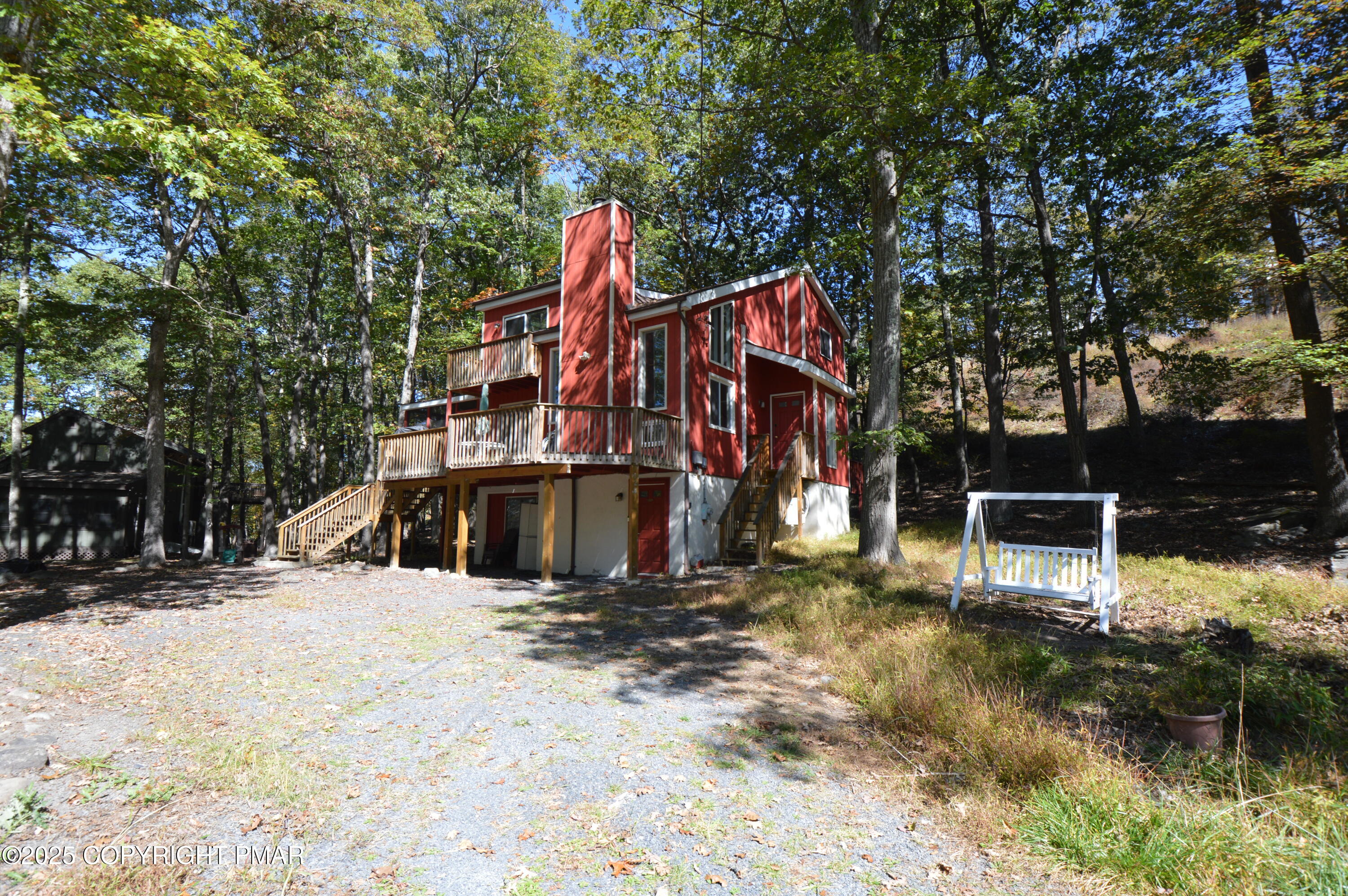128 Ashley Court Bushkill, PA 18324 - Photo 38 of 43 a view of outdoor space yard and deck