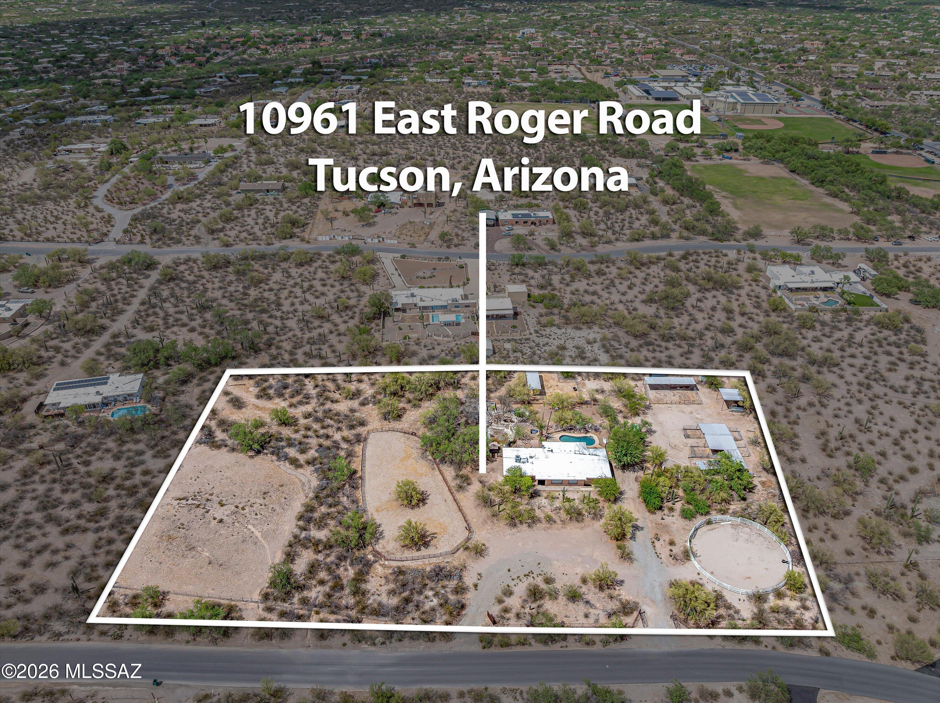 10961 East Roger Road Tucson, AZ 85749 - Photo 2 of 45 3.38 acre equestrian estate