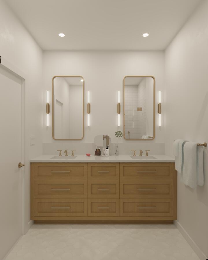 58 Cumberland Avenue, Unit 5 Portland, ME 04101 - Photo 15 of 25 Bathroom Rendering - can be customized!
