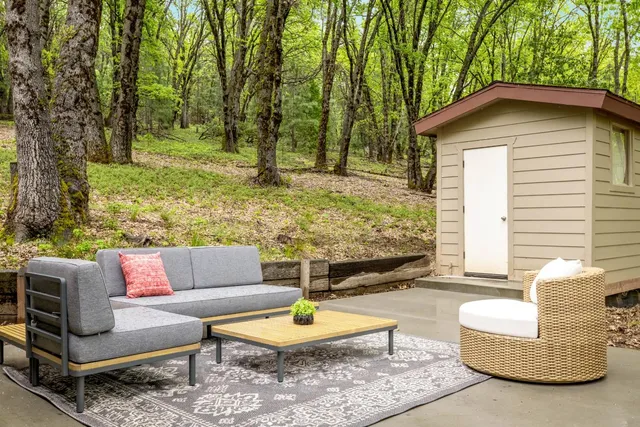 a view of outdoor space and yard
