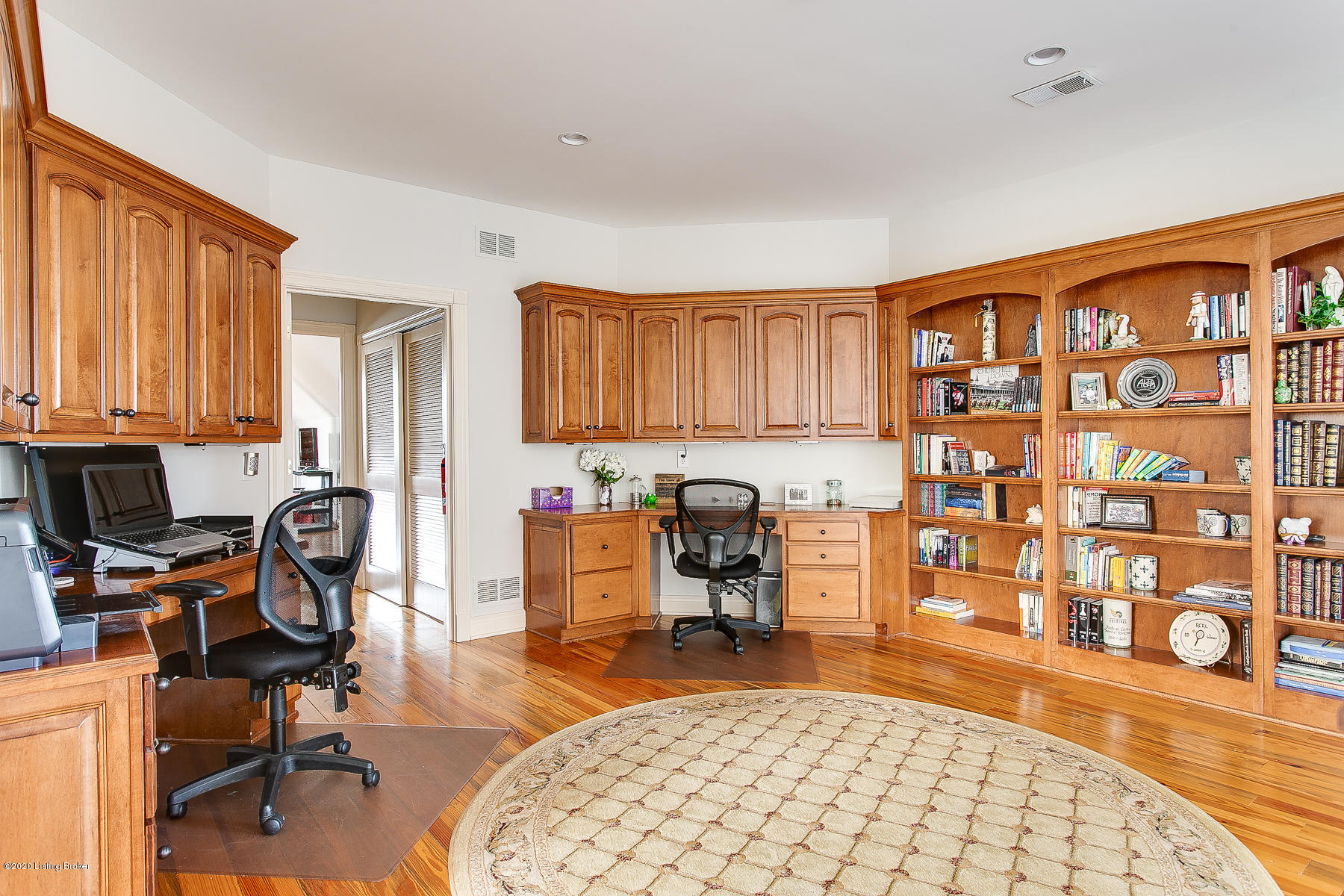 5807 Mt Pleasant Road Prospect, KY 40059 - Photo 40 of 103 Study loft with built in desks and bookcases