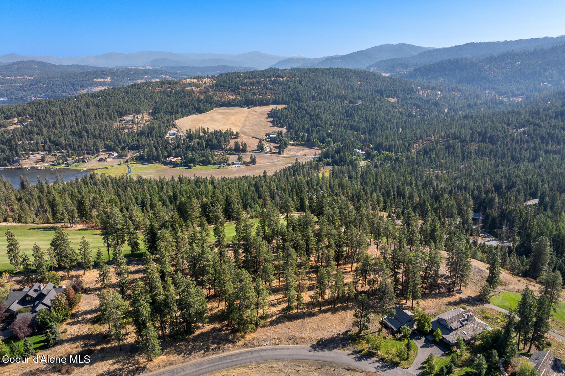 6446 South Old Barn Road Harrison, ID 83833 - Photo 8 of 16 Aerial_Lot203-6