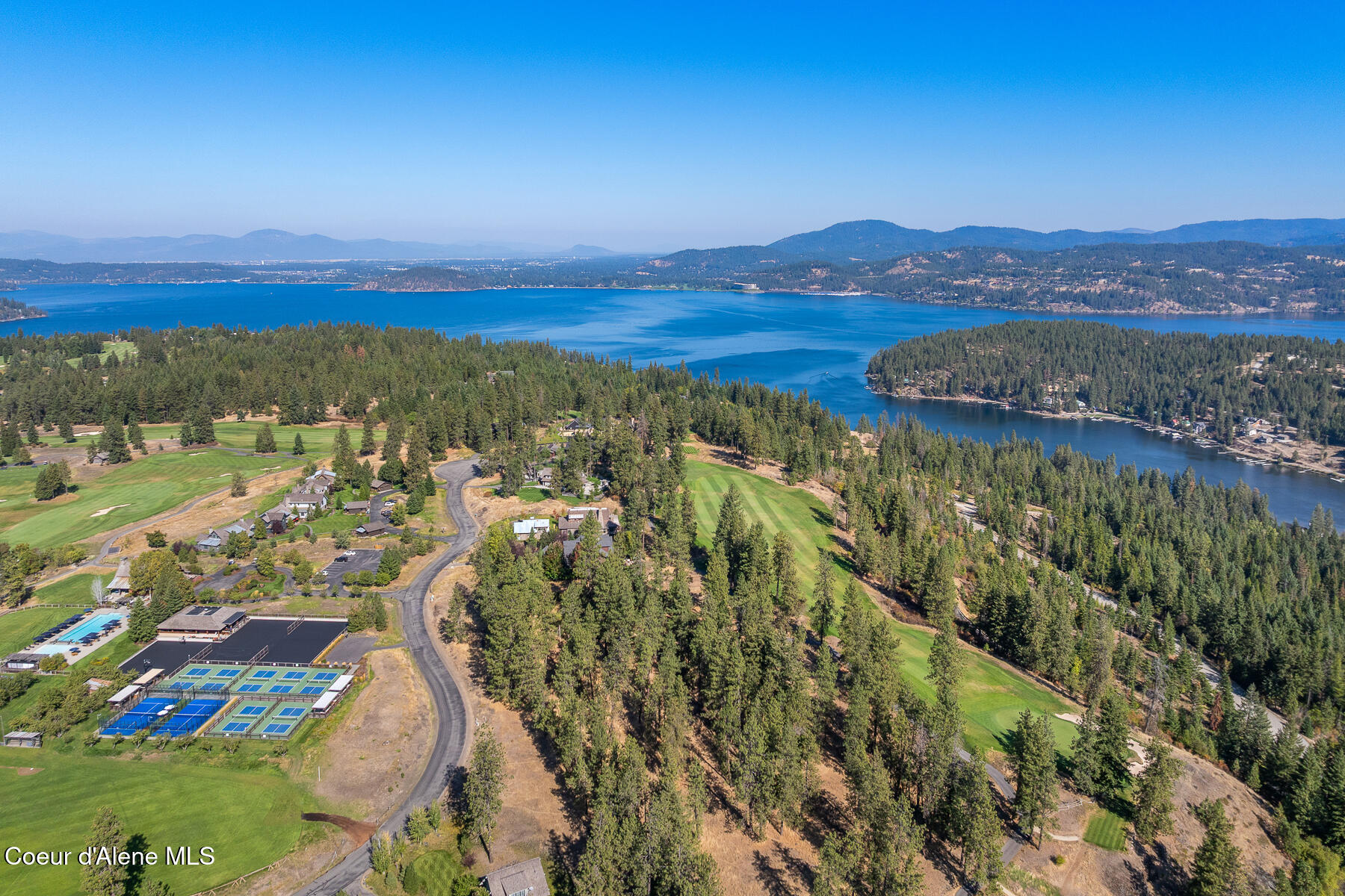 6446 South Old Barn Road Harrison, ID 83833 - Photo 10 of 16 Aerial_Lot203-7