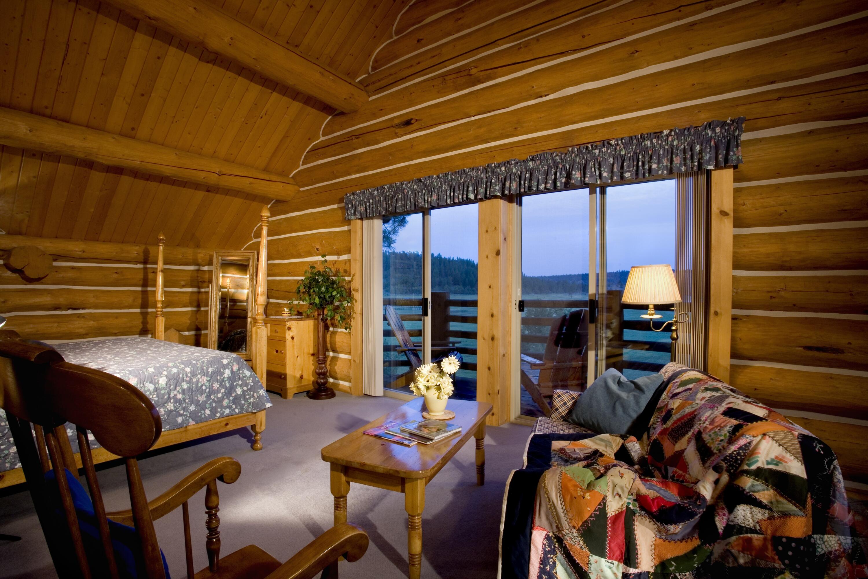 0 Fishhole Creek Road Bly, OR 97622 - Photo 7 of 38 lodge bedroom with view oregon aspen rid