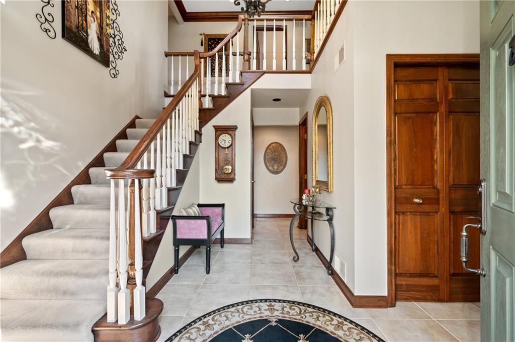 520 Colony Court Gibsonia, PA 15044 - Photo 4 of 45 a view of entryway and hall with wooden floor
