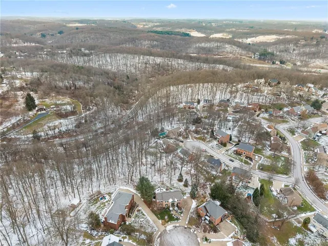 a view of city and mountain