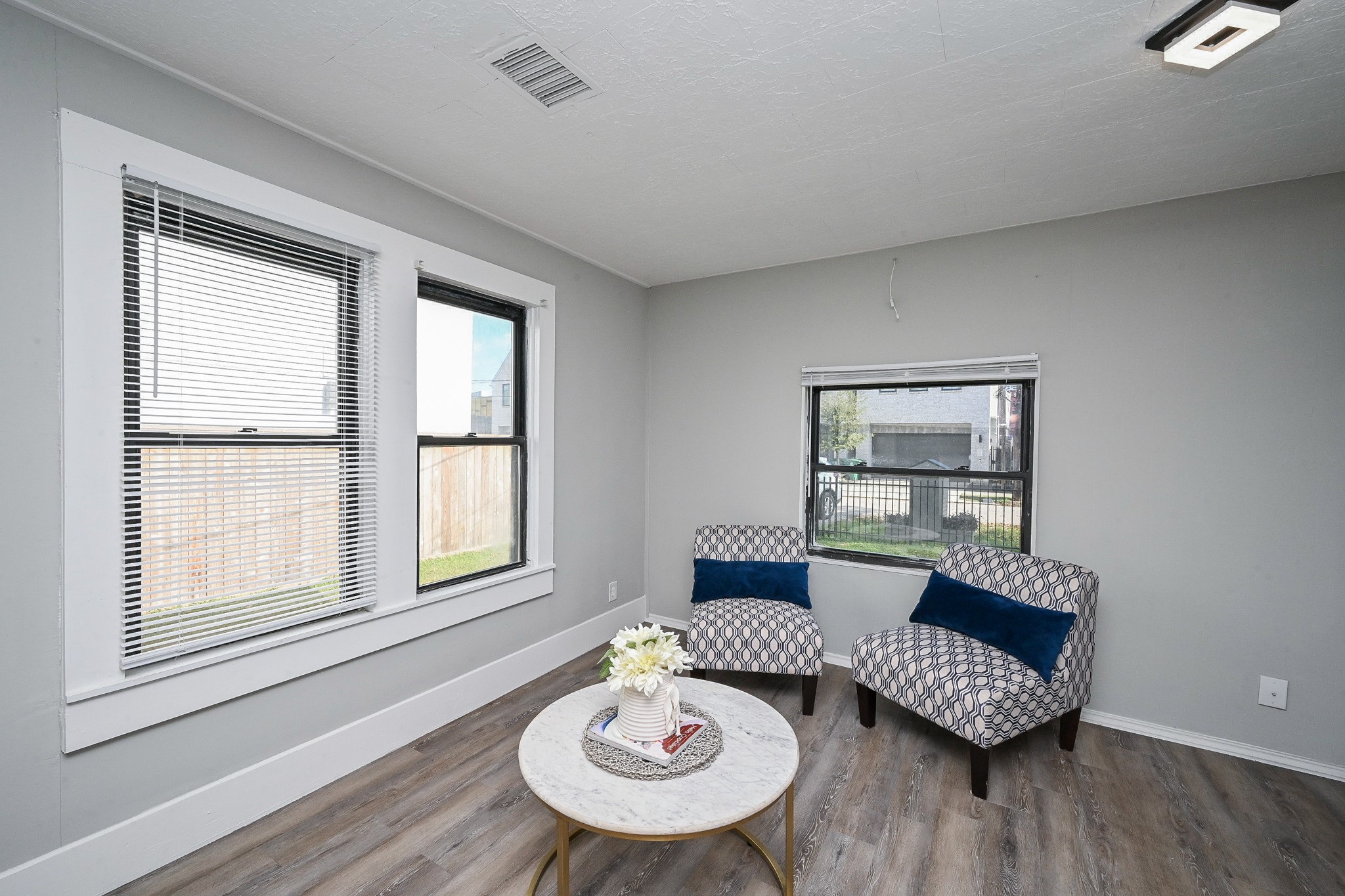 1507 Laird Street Houston, TX 77008 - Photo 3 of 20 Airy open layout complemented by new flooring