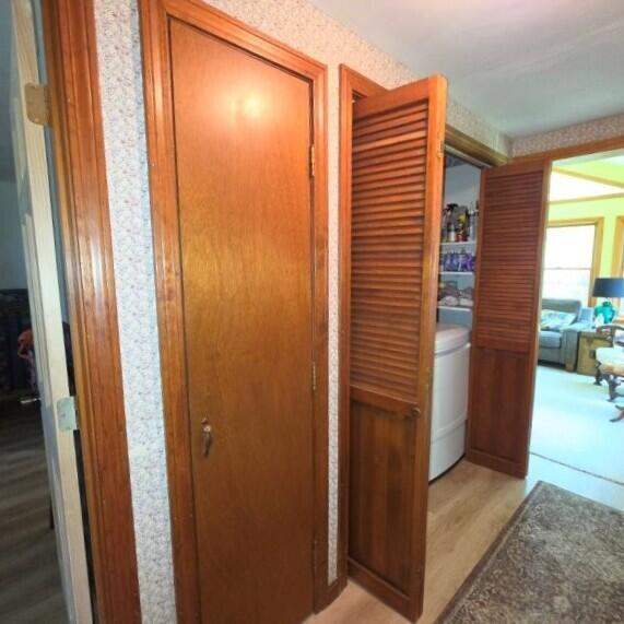 212 Timoney Lake Road Smyrna, ME 04780 - Photo 17 of 50 Center hallway & laundry