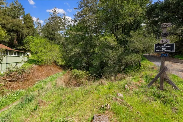 a view of a back yard