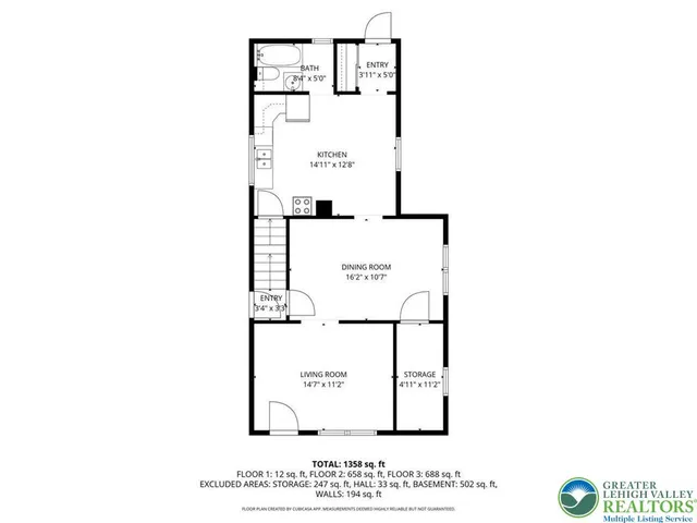 $169,900 | 525 Dewey Street, Scranton, PA 18519