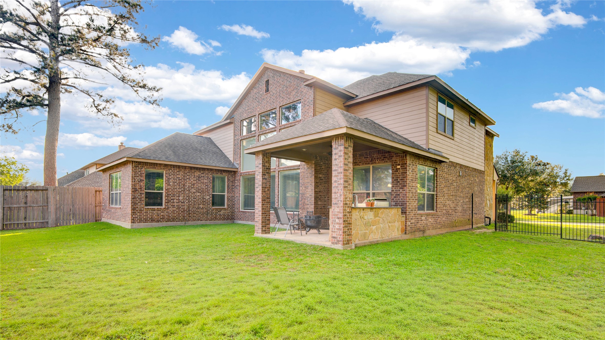 4315 Sanctuary Halls Spring, TX 77388 - Photo 32 of 50 a view of a house with a yard