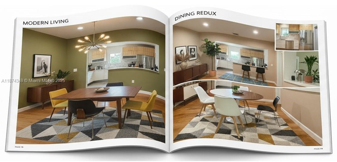 40 Southwest 30th Road Miami, FL 33129 - Photo 48 of 54 a view of a dining room with a table and chairs