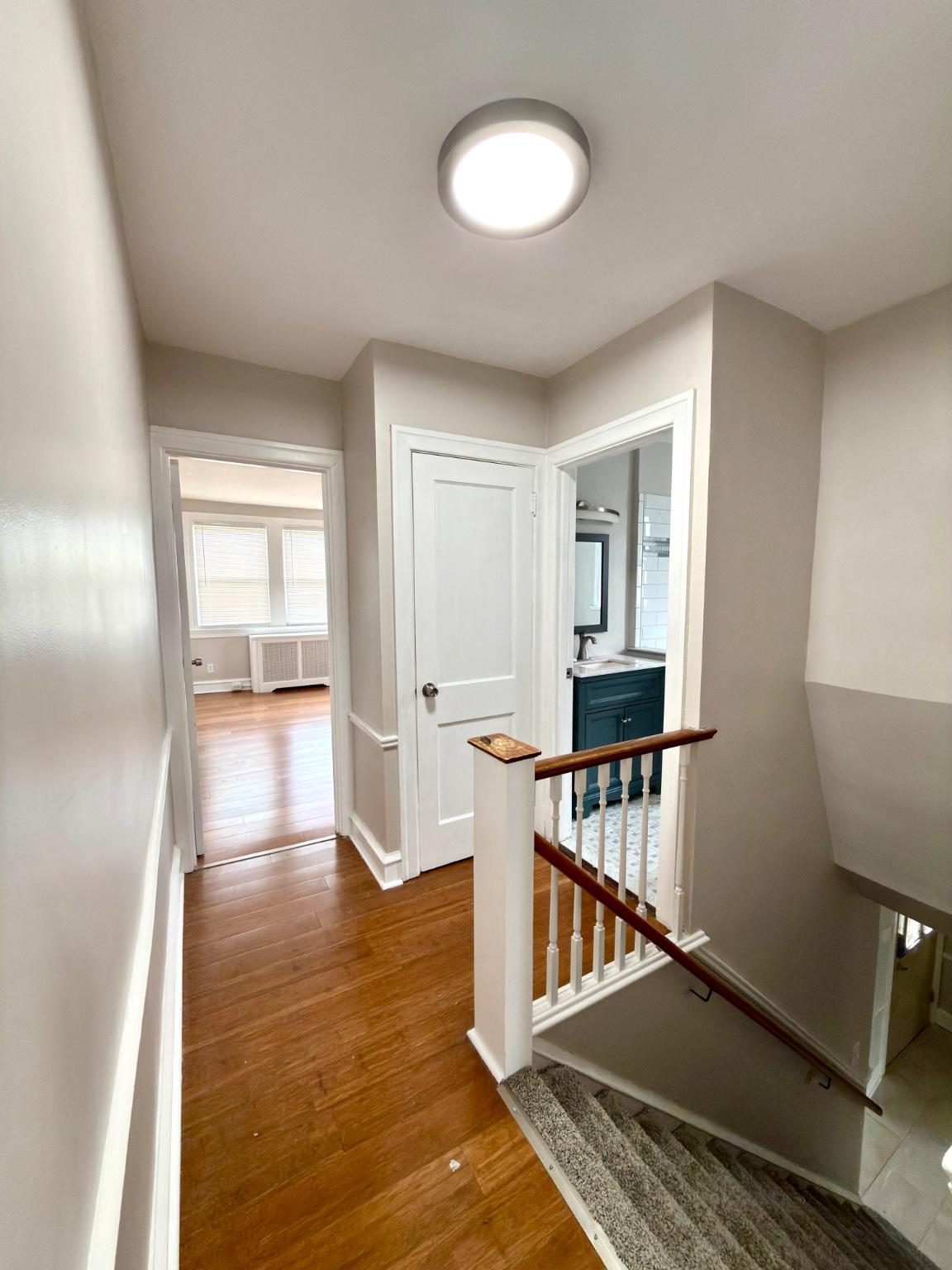 1723 Chelsea Road Elkins Park, PA 19027 - Photo 25 of 38 a very nice looking room with wooden floor and a bathroom