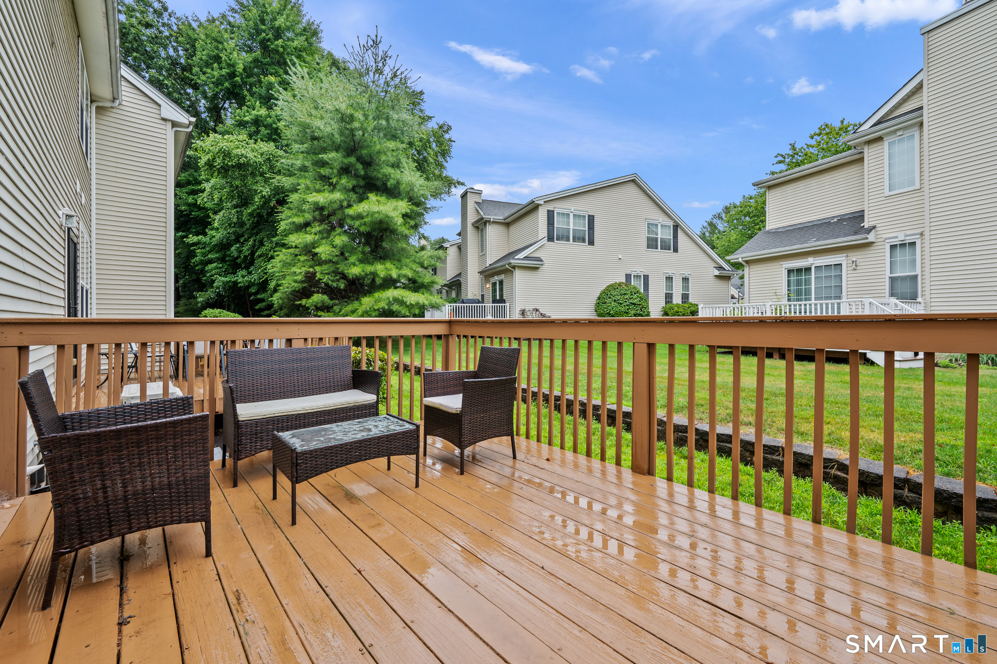 23 Rhodora Terrace, Unit 23 Windsor, CT 06095 - Photo 15 of 36 Large deck off of the kitchen area