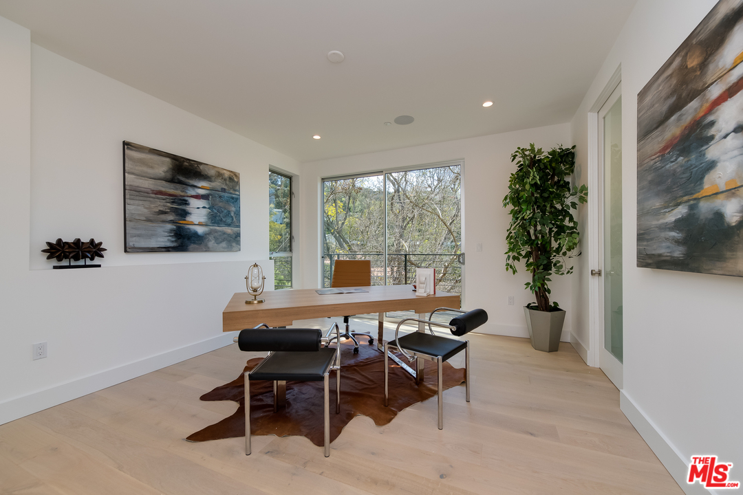 3431 Coy Drive Sherman Oaks, CA 91423 - Photo 31 of 54 a dining room with furniture and window