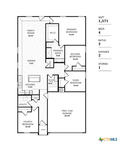 $260,990 | 3004 Titus Court, Temple, TX 76501