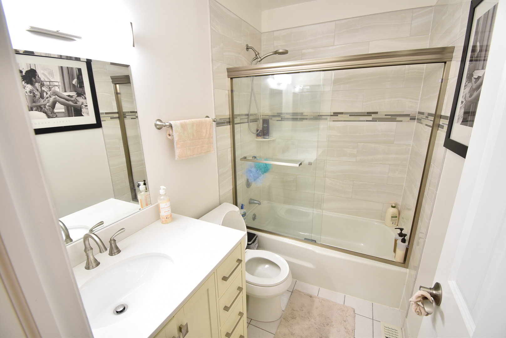 440 Red Bridge Road Lake Zurich, IL 60047 - Photo 13 of 15 a bathroom with a sink toilet and shower