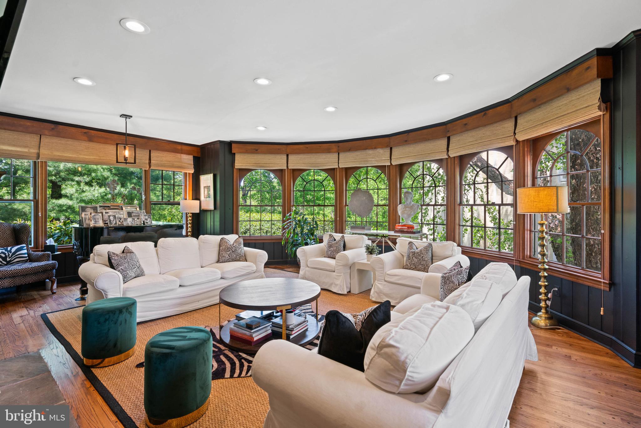 8 Farmington Court Chevy Chase, MD 20815 - Photo 15 of 34 a living room with furniture and a large window