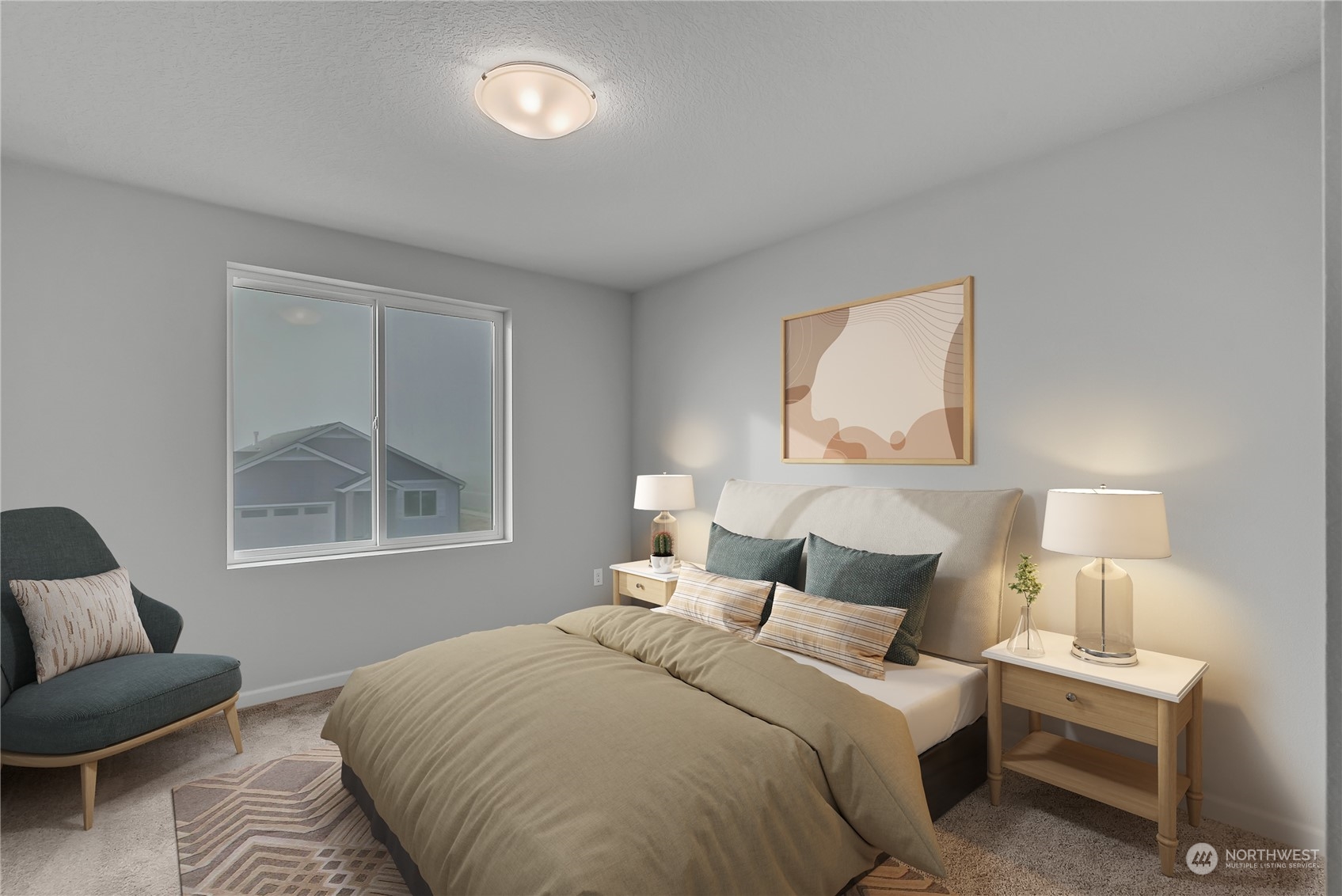 709 South 29th Court Ridgefield, WA 98642 - Photo 7 of 21 a bedroom with bed and a window