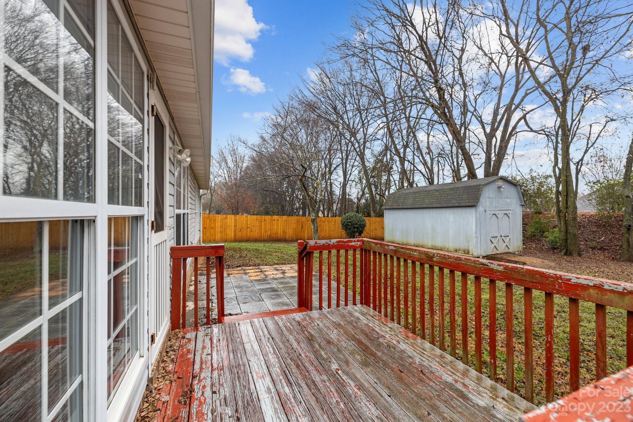 4445 Fawnbrook Avenue Southwest Concord, NC 28027 - Photo 26 of 27 a view of wooden deck