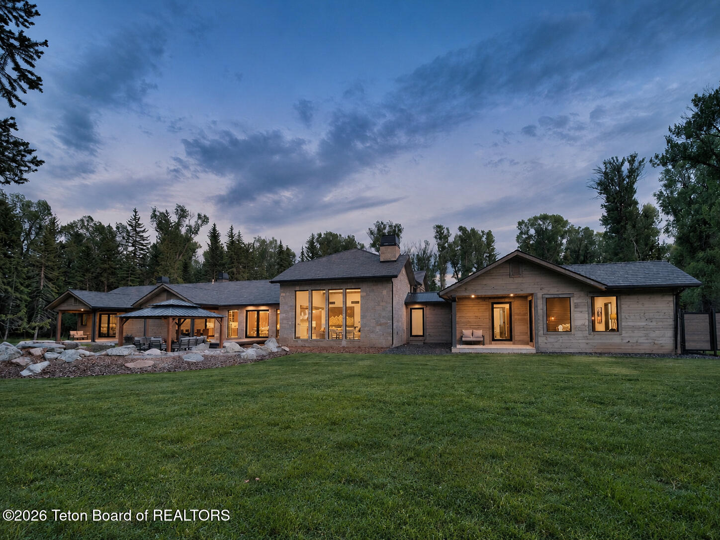 8910 Porter Loop Road Jackson, WY 83001 - Photo 3 of 85 Owl Creek_Exteriors_9
