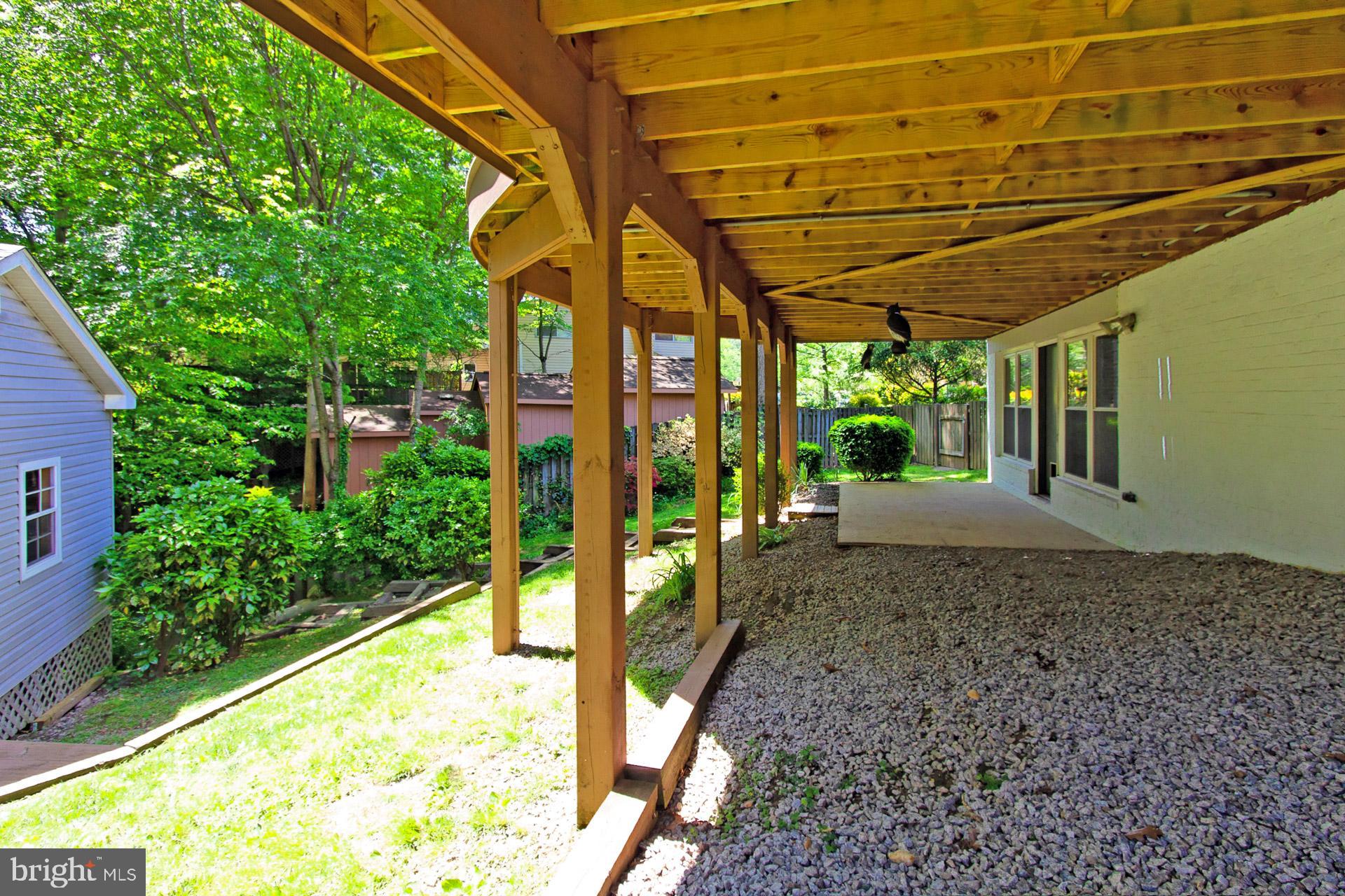 6323 Alberta Street Springfield, VA 22152 - Photo 44 of 63 Patio under deck