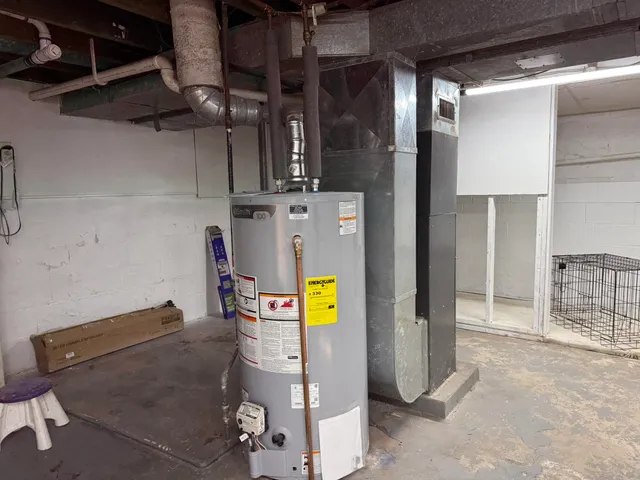 a view of storage and utility room