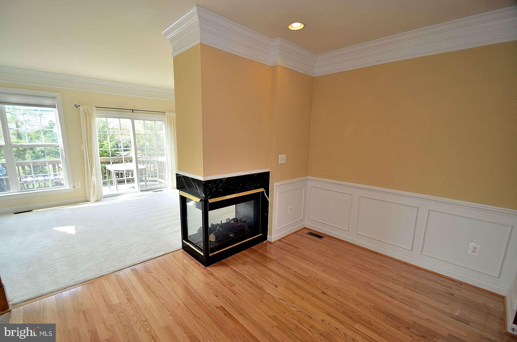 11459 Log Ridge Drive Fairfax, VA 22030 - Photo 7 of 18 Dining Room W/Gas Fireplace!