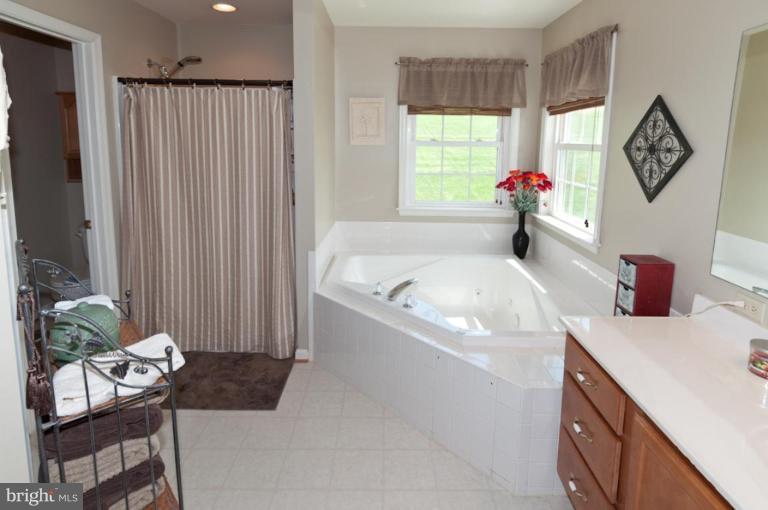 4265 Middlepoint Road Myersville, MD 21773 - Photo 21 of 25 a bathroom with a tub sink and a window