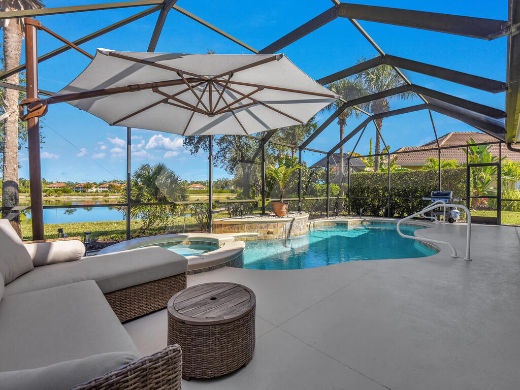 7851 Founders Circle Naples, FL 34104 - Photo 4 of 43 a view of outdoor space yard swimming pool and patio