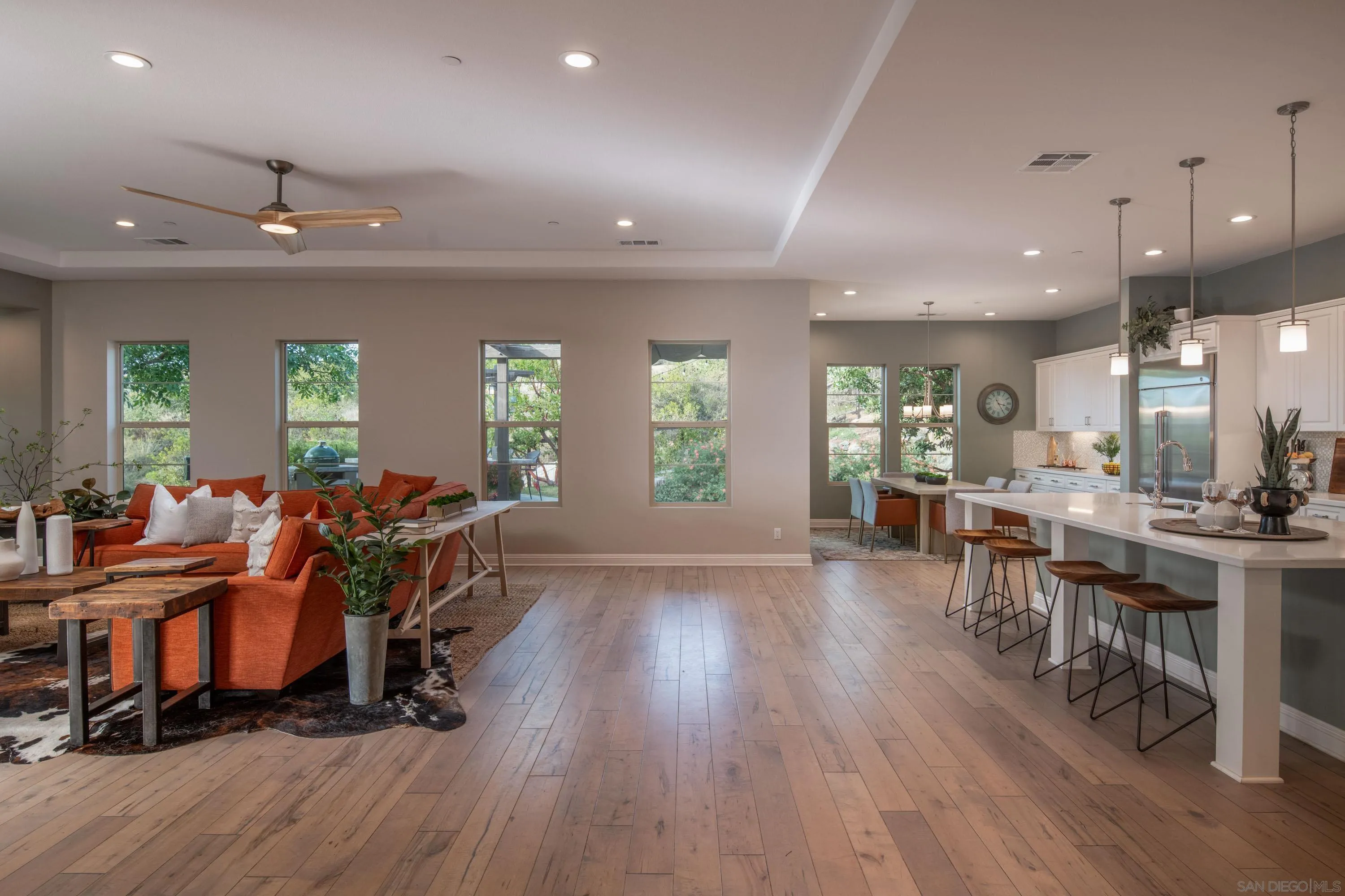 14516 Highcrest Court Poway, CA 92064 - Photo 20 of 71 a view of a dining room with furniture and wooden floor