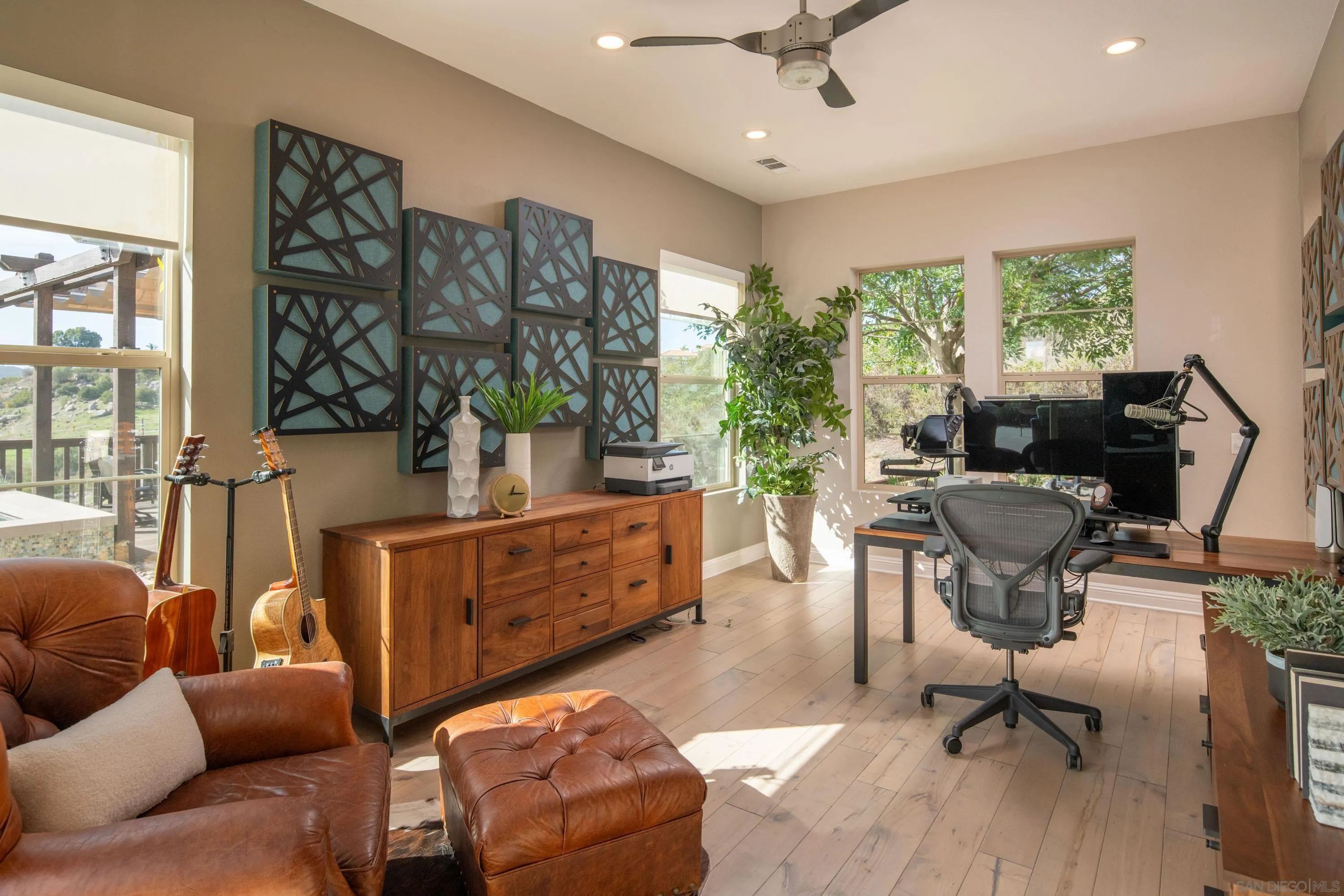 14516 Highcrest Court Poway, CA 92064 - Photo 25 of 71 a view of a livingroom with workspace and a window
