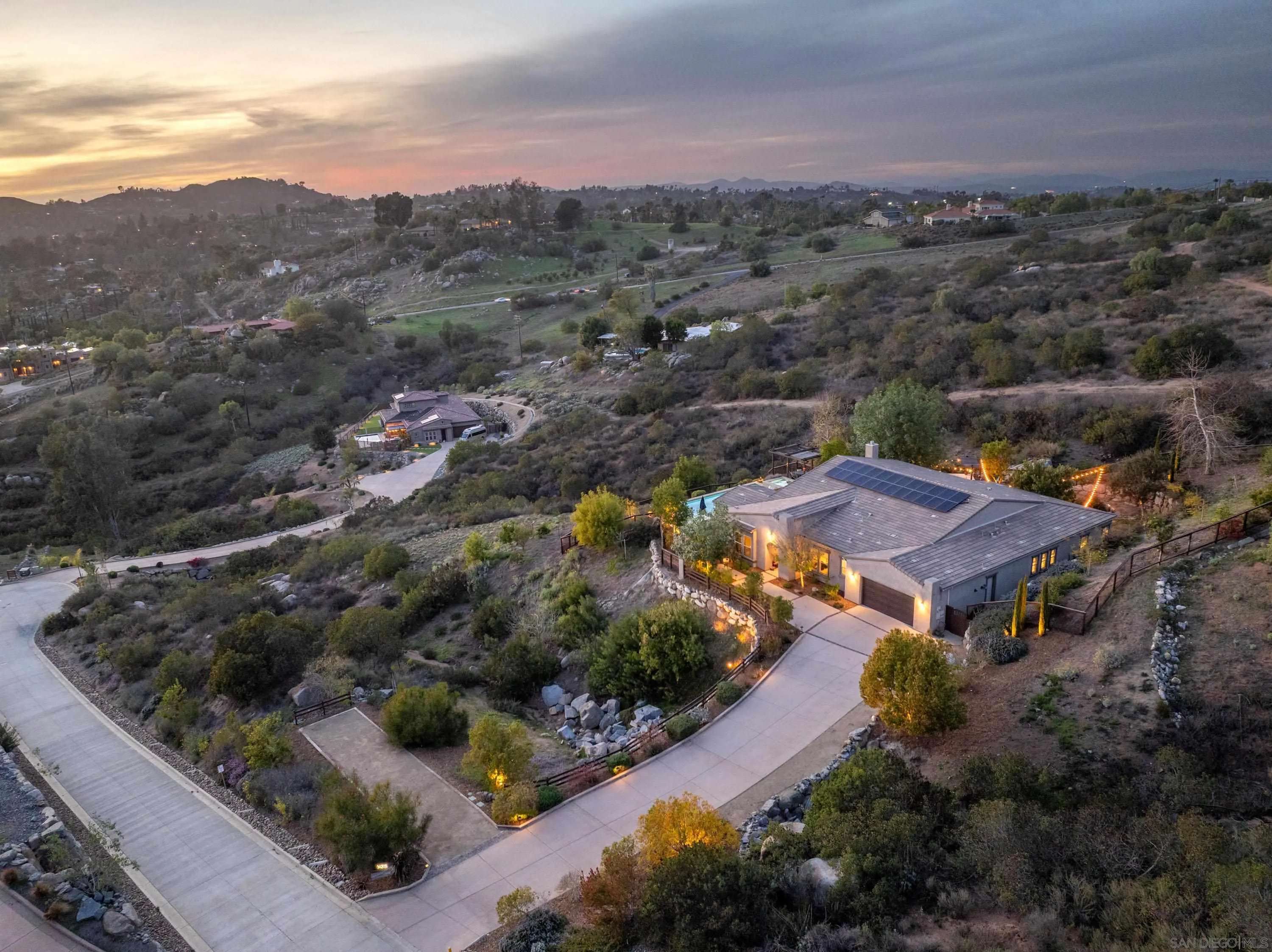 14516 Highcrest Court Poway, CA 92064 - Photo 6 of 71 an aerial view of residential houses with outdoor space